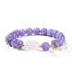 Purple Chalcedony Rabbit Healing Bracelet Purple Chalcedony Rabbit Healing Bracelet