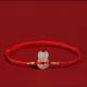 Hetian Jade Rabbit Luck Bracelet