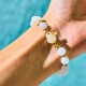 Golden Silk Jade Rabbit Luck Bracelet