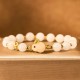 Golden Silk Jade Rabbit Luck Bracelet