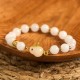 Golden Silk Jade Rabbit Luck Bracelet