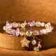 Amethyst Crystal Star Positive Transformation Bracelet Amethyst Crystal Star Positive Transformation Bracelet