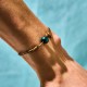 Tahitian Black Pearl Wax Rope Healing Bracelet Tahitian Black Pearl Wax Rope Healing Bracelet