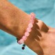Strawberry Quartz Jade Fu Charm Healing Bracelet Strawberry Quartz Jade Fu Charm Healing Bracelet