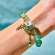 Blue Crystal Amethyst Green Aventurine Healing Bracelet Blue Crystal Amethyst Green Aventurine Healing Bracelet