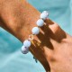 Blue Crystal Amethyst Green Aventurine Healing Bracelet Blue Crystal Amethyst Green Aventurine Healing Bracelet