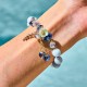 Blue Crystal Amethyst Green Aventurine Healing Bracelet Blue Crystal Amethyst Green Aventurine Healing Bracelet