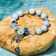 Blue Crystal Amethyst Green Aventurine Healing Bracelet Blue Crystal Amethyst Green Aventurine Healing Bracelet