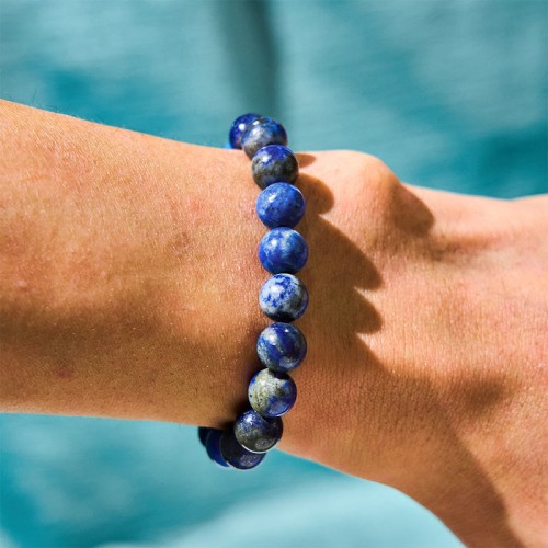 Buddha Stone Lazurite Self Care Bracelet