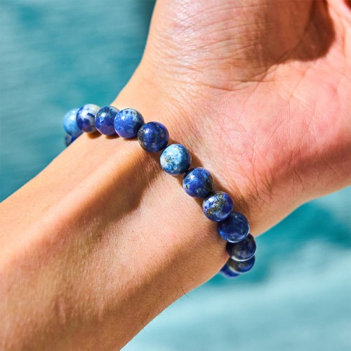 Buddha Stone Lazurite Self Care Bracelet