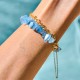 Aquamarine Star Healing Magnetic Buckle Bracelet Aquamarine Star Healing Magnetic Buckle Bracelet