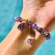 Amethyst Zircon Heart Healing Soul Bracelet Amethyst Zircon Heart Healing Soul Bracelet