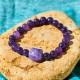 Amethyst Aventurine Rose Quartz Fluorite Balance Bracelet Amethyst Aventurine Rose Quartz Fluorite Balance Bracelet