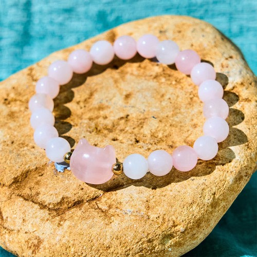 Amethyst Aventurine Rose Quartz Fluorite Balance Bracelet Amethyst Aventurine Rose Quartz Fluorite Balance Bracelet