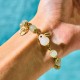 Hetian Jade Fu Character Rabbit Abundance Bracelet