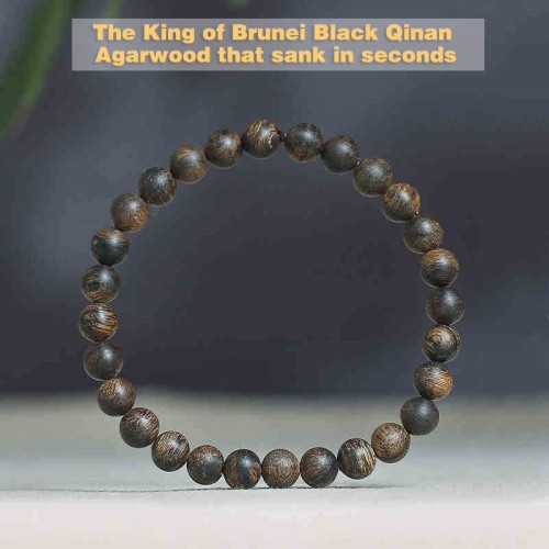 Brunei Black Agarwood Strength Bracelet Brunei Black Agarwood Strength Bracelet