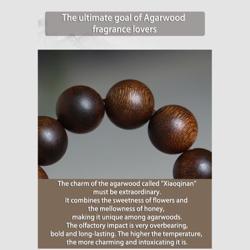Cambodia Agarwood Nine Points Water Balance Bracelet