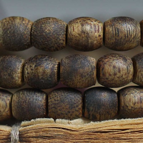 108 Mala Hainan Green Agarwood Calm Bracelet 108 Mala Hainan Green Agarwood Calm Bracelet