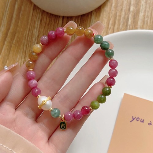 Tourmaline Lucky Cat Positive Bracelet Tourmaline Lucky Cat Positive Bracelet
