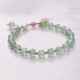 Strawberry Quartz Green Strawberry Quartz Butterfly Bracelet