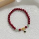 Cinnabar Bamboo Concentration Bracelet Cinnabar Bamboo Concentration Bracelet