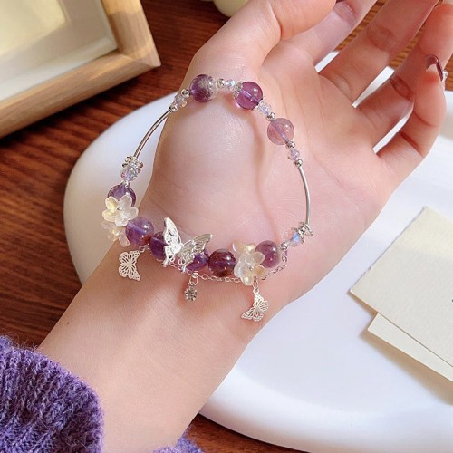 Purple Phantom Butterfly Wisdom Bracelet Purple Phantom Butterfly Wisdom Bracelet