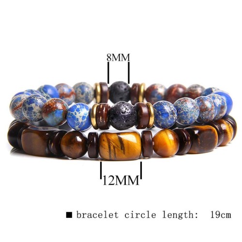 Healing Crystal Tiger Eye Bead Bracelet Healing Crystal Tiger Eye Bead Bracelet