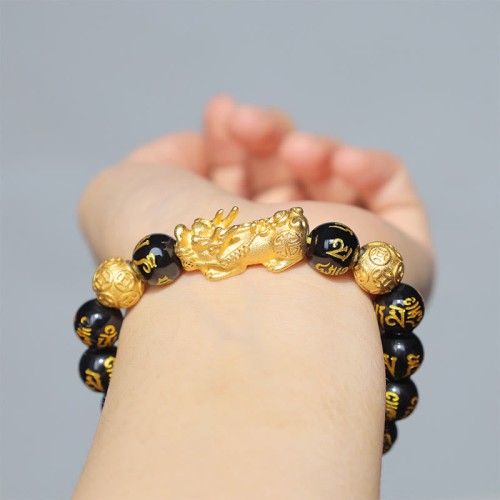 Feng Shui PiXiu Obsidian Wealth Bracelet Feng Shui PiXiu Obsidian Wealth Bracelet