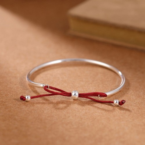 925 Silver Healing Knot Red String Bracelet 925 Silver Healing Knot Red String Bracelet
