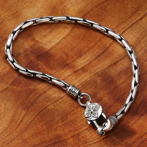 Tibetan Double Dorje Om Mani Padme Hum Strength Bracelet Tibetan Double Dorje Om Mani Padme Hum Strength Bracelet