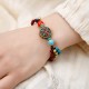 Tibetan Turquoise Om Mani Padme Hum Protection Bracelet