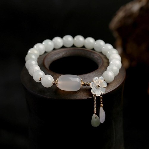 White Jade Luck Bracelet White Jade Luck Bracelet