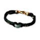 Tibetan Jade Black Rope Couple Bracelet