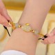 Rabbit Red Agate Jade Confidence Bracelet