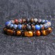 Healing Crystal Tiger Eye Bead Bracelet Healing Crystal Tiger Eye Bead Bracelet
