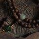 108 Mala Beads Agarwood Jade 999 Gold Peace Bracelet 108 Mala Beads Agarwood Jade 999 Gold Peace Bracelet