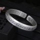 999 Sterling Silver Om Mani Padme Hum Lotus Peace Bracelet 999 Sterling Silver Om Mani Padme Hum Lotus Peace Bracelet