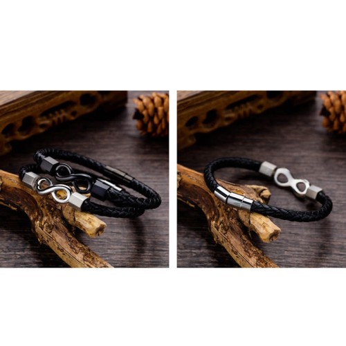Titanium Steel Endless Knot Balance Bracelet Titanium Steel Endless Knot Balance Bracelet