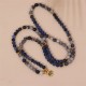 108 Mala Beads Sodalite Zebra Jasper Bracelet 108 Mala Beads Sodalite Zebra Jasper Bracelet