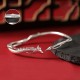 Year of the Dragon Sterling Silver Luck Cuff Year of the Dragon Sterling Silver Luck Cuff