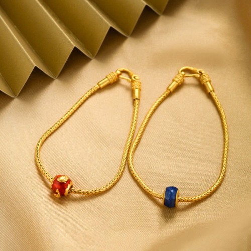 18K Gold Om Mani Padme Hum Koi Fish Luck Bracelet 18K Gold Om Mani Padme Hum Koi Fish Luck Bracelet