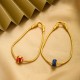 18K Gold Om Mani Padme Hum Koi Fish Luck Bracelet 18K Gold Om Mani Padme Hum Koi Fish Luck Bracelet