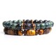 Healing Crystal Tiger Eye Bead Bracelet Healing Crystal Tiger Eye Bead Bracelet