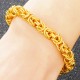 24K Gold Plated Double-Headed Dragon Protection Bracelet 24K Gold Plated Double-Headed Dragon Protection Bracelet