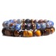 Healing Crystal Tiger Eye Bead Bracelet Healing Crystal Tiger Eye Bead Bracelet