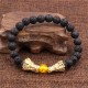 White Turquoise Lava Rock Dragon Blessing Bracelet White Turquoise Lava Rock Dragon Blessing Bracelet