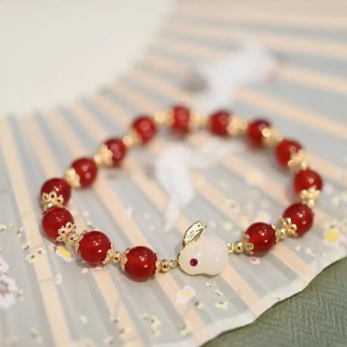 Year of the Rabbit Red Agate Confidence Bracelet Year of the Rabbit Red Agate Confidence Bracelet