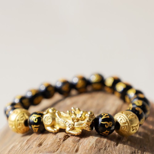 Feng Shui PiXiu Obsidian Wealth Bracelet Feng Shui PiXiu Obsidian Wealth Bracelet