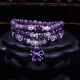 Tibetan Amethyst Blessing Bracelet Tibetan Amethyst Blessing Bracelet