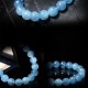 Aquamarine Beads Peace Healing Bracelet Aquamarine Beads Peace Healing Bracelet